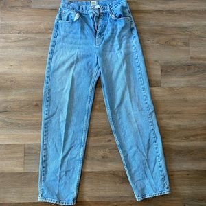 Blue BDG high-rise baggy jeans